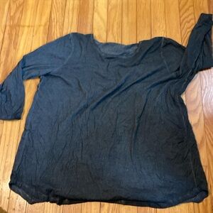 NWT! WRC dark grey top